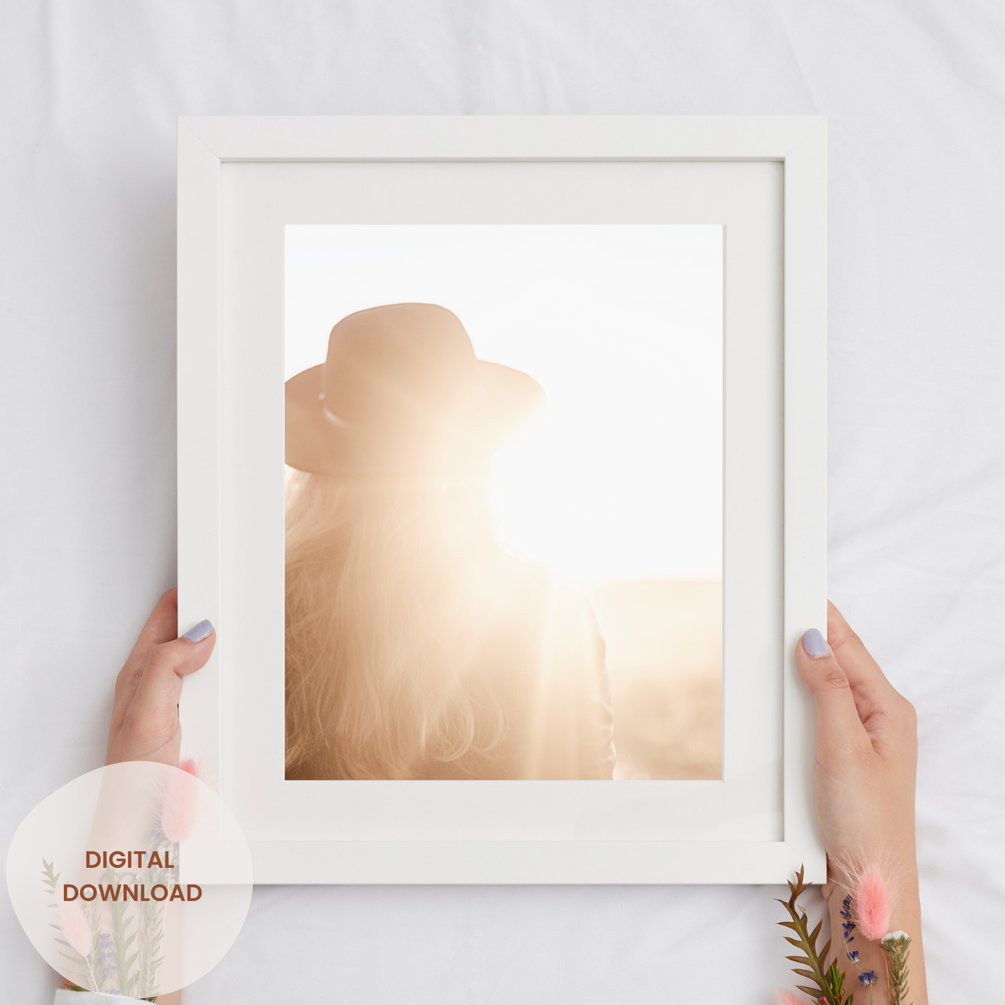 A journey of Inner Strength - Woman Silhouette Art Printable