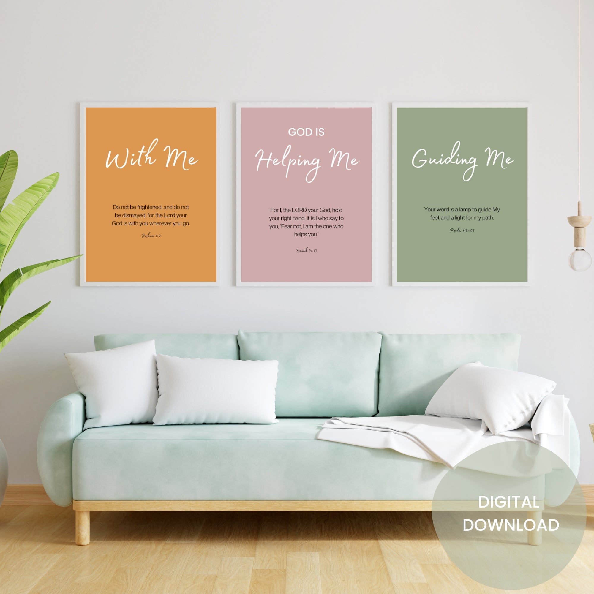 God Is - Bible Verse Printable Art – Fingerprint Interiors