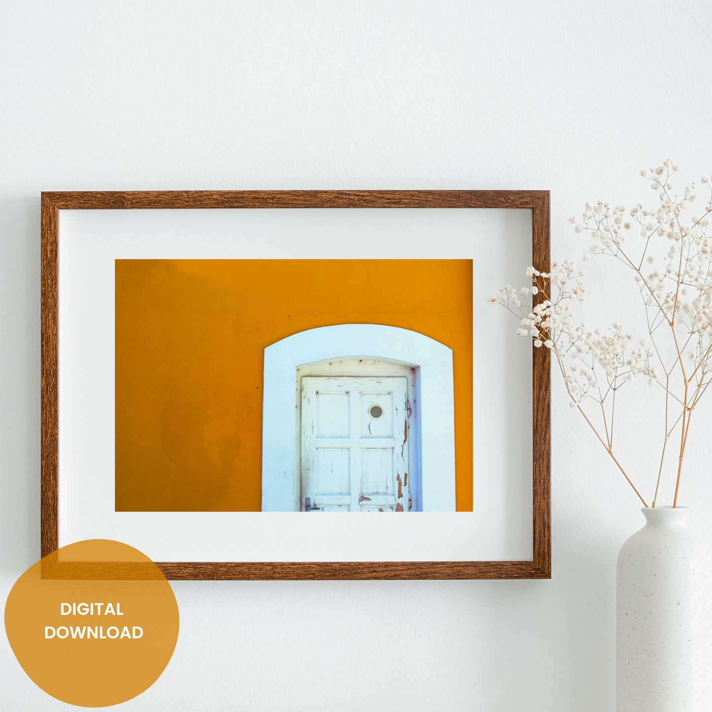 Golden Blooms Art Collection - Sun-Kissed Yellow Floral Prints