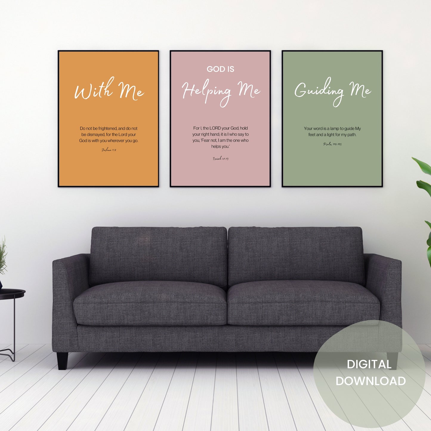 God Is - Bible Verse Printable Art