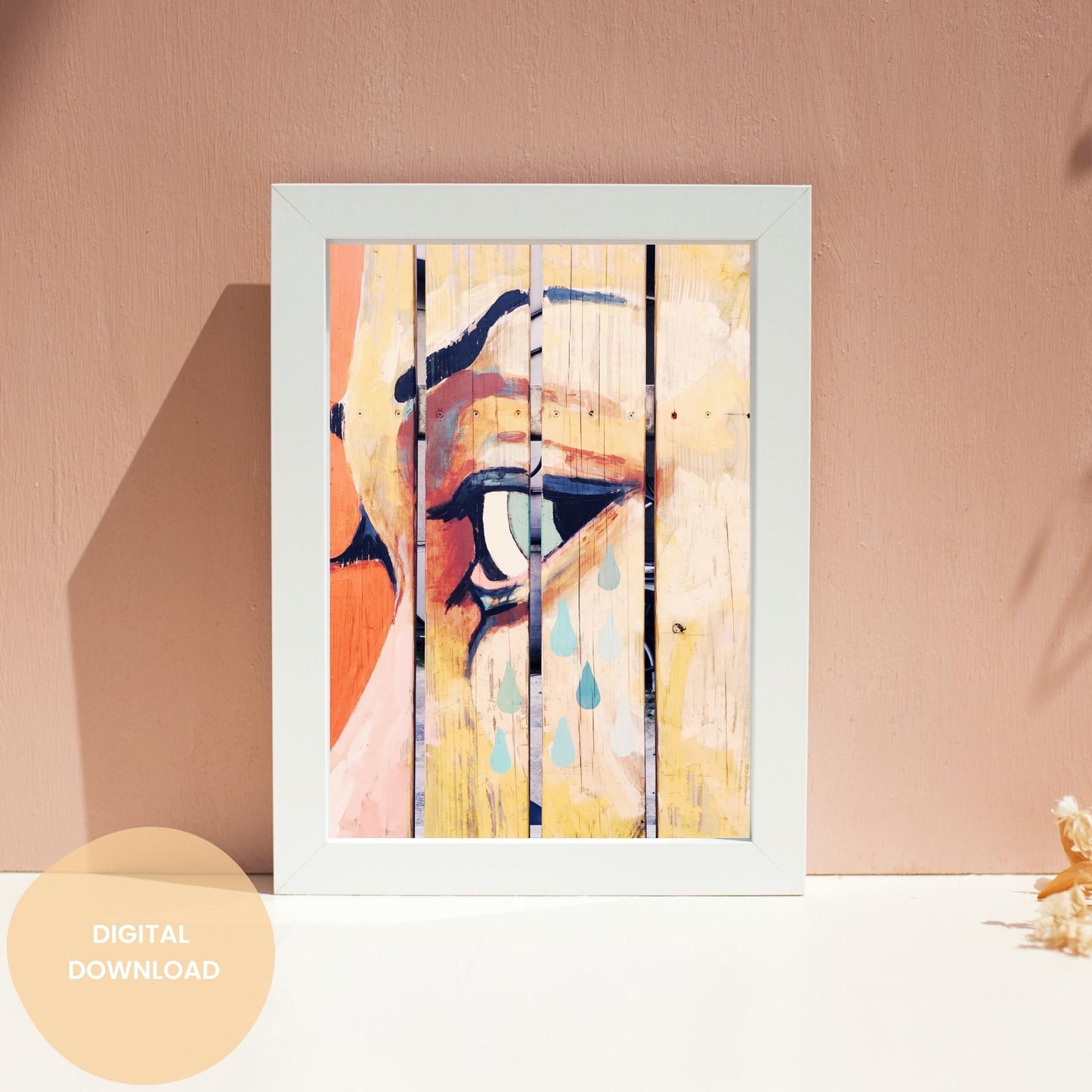 Tears of Retro - Retro College Life Art | Dorm Room Poster