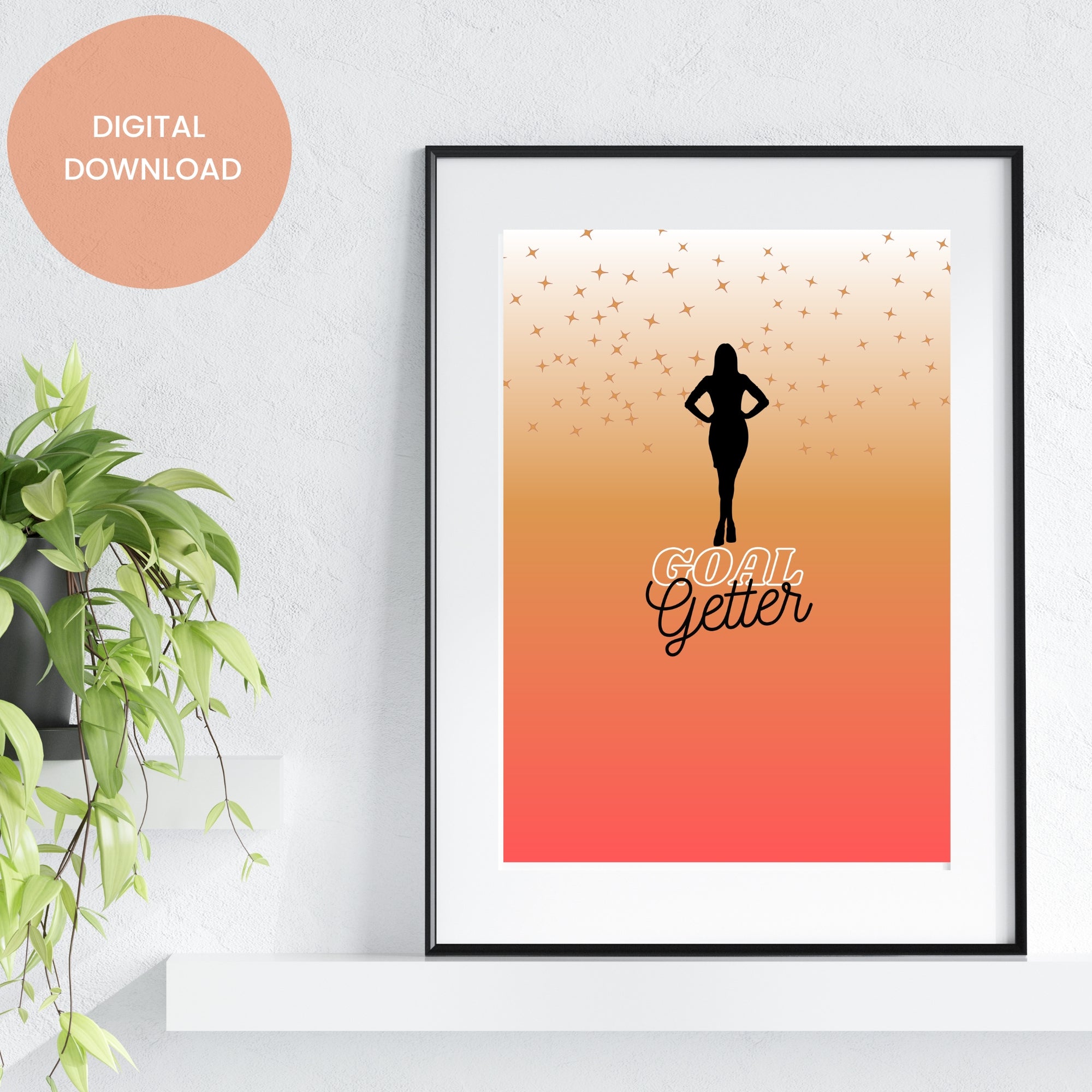 Inspirational Woman's Wall Art Pack: 6 Posters
