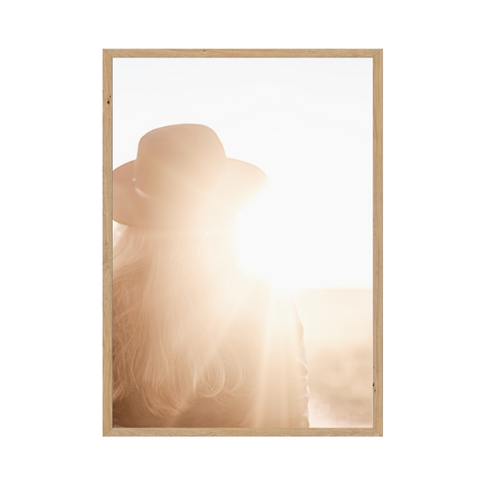 A journey of Inner Strength - Woman Silhouette Art Printable