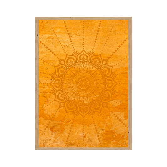 Complex Emotions - Mustard Mandala Art Printable