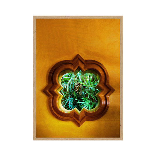 Eye of the Beholder - Mustard Nature View Art Printable