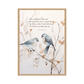 Ecclesiastes 4:9-10 - Two are better than one. Bluebirds in nature background.