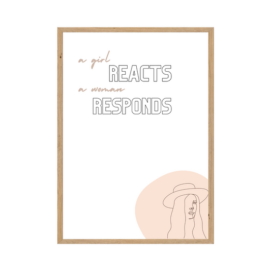 I am Woman Motivational Quotes Wall Art - Digital Download