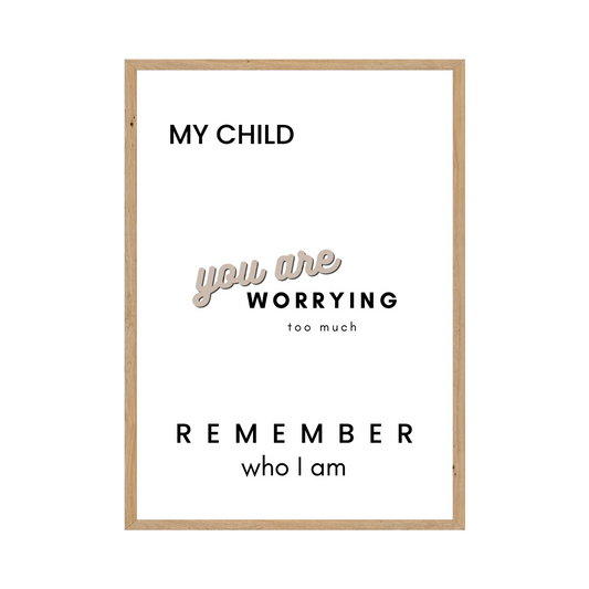 Remember Who I Am Spiritual Quotes Poster - Digital Art