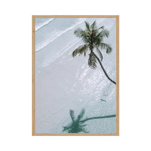 Serenity by the Shore Ocean Photograph - Printable