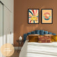 Spiral Beetle Joyride - Retro College Life Art | Dorm Room Poster