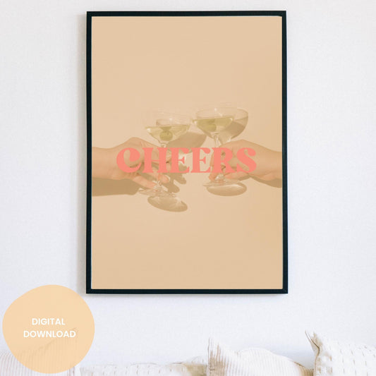 Toast of Time - Retro College Life Art | Dorm Room Poster