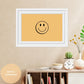 Yellow Smiley Serenade - Retro College Life Art | Dorm Room Poster